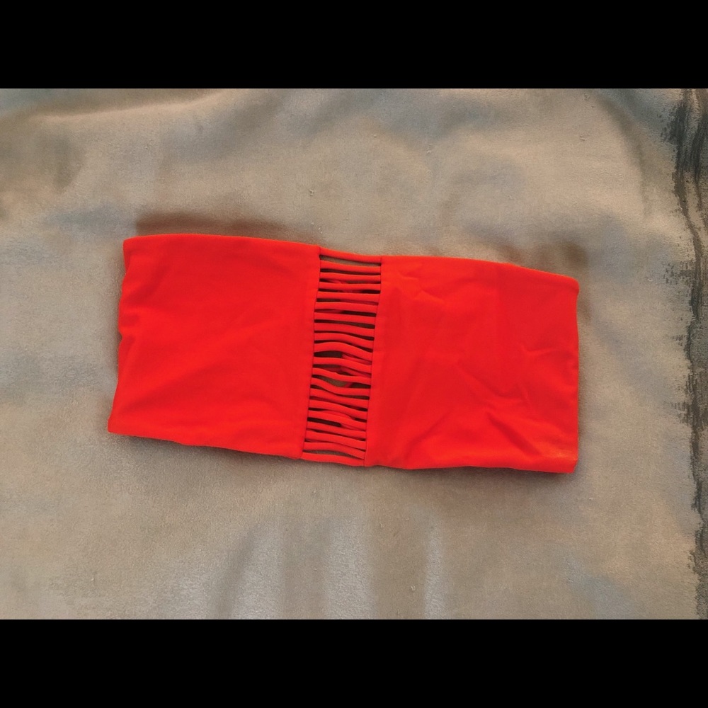 Mikoh strapless bikini top